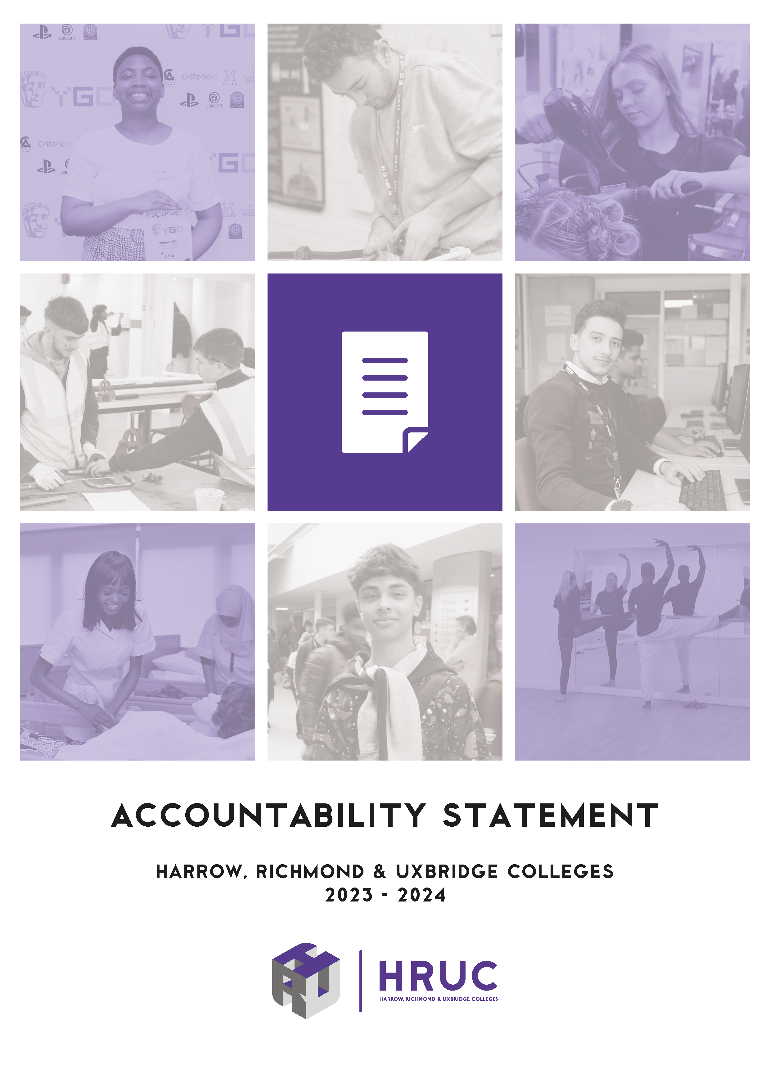 HRUC Accountability Statement Front Cover Thumbnail
