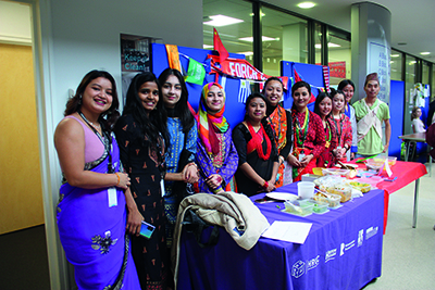 International students cultural cuisine event