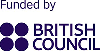 Funded by British council logo