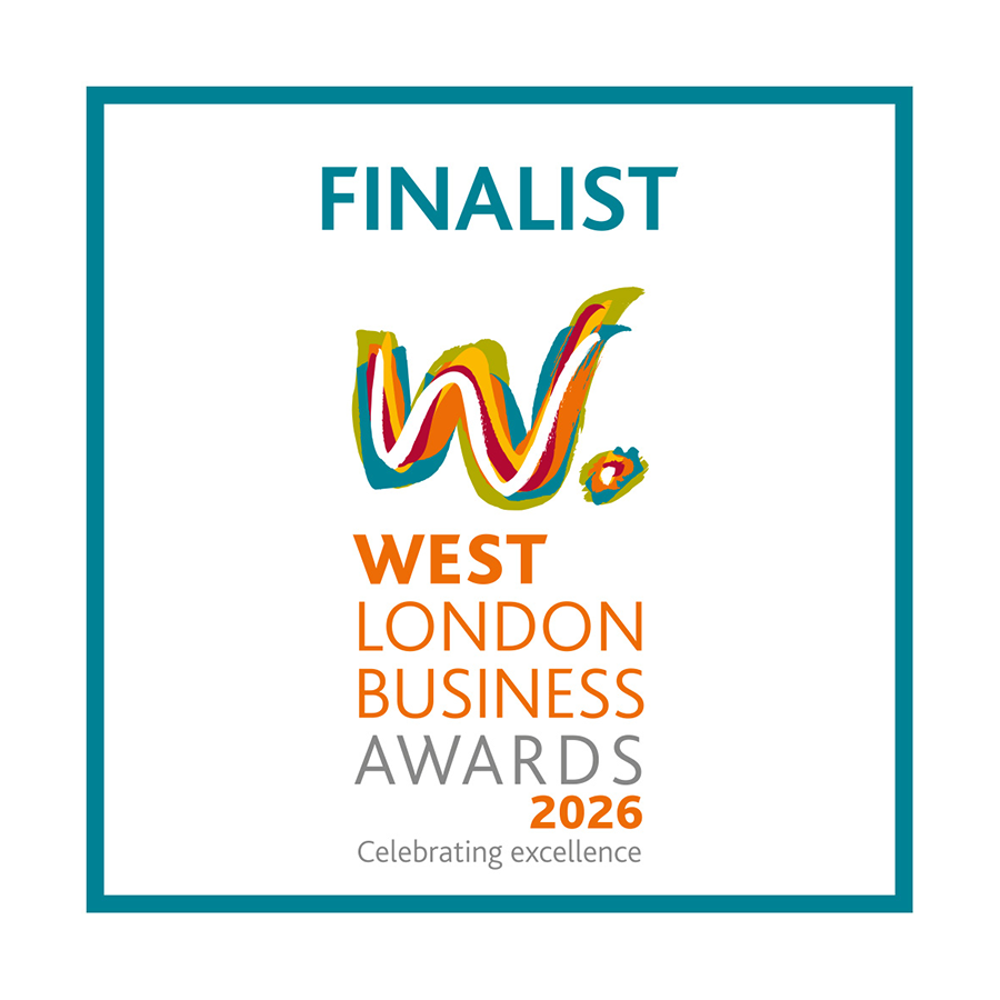 Finalist West London Business Awards 2026 - Celebrating Excellence badge
