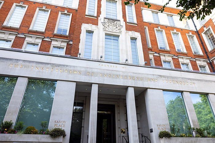 External view of the Institution of Engineering and Technology in London